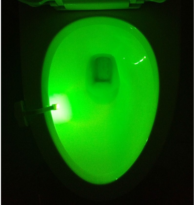 LED Toilet Night Light - Energy-Efficient Bathroom Accessory