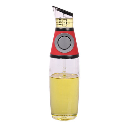 Eco-Friendly 500ml Glass Oil Dispenser for Kitchen