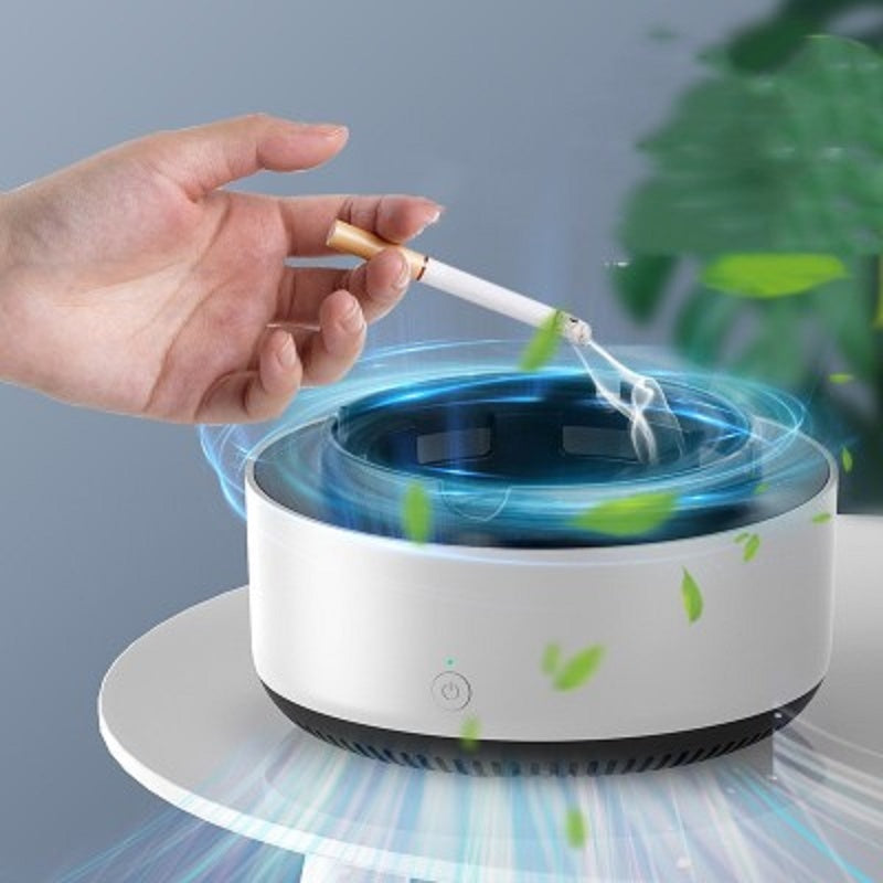 Smart Ashtray & Air Purifier for Smoke-Free Spaces