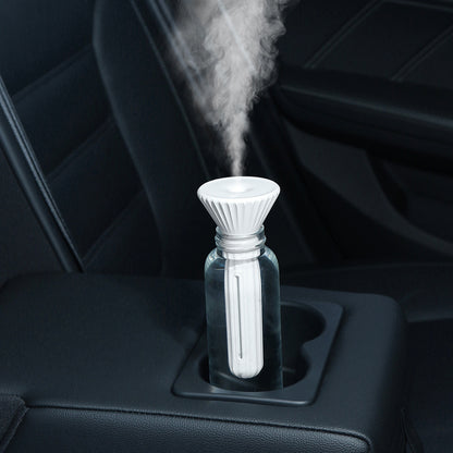 Portable Cylindrical Humidifier for Enhanced Air Quality