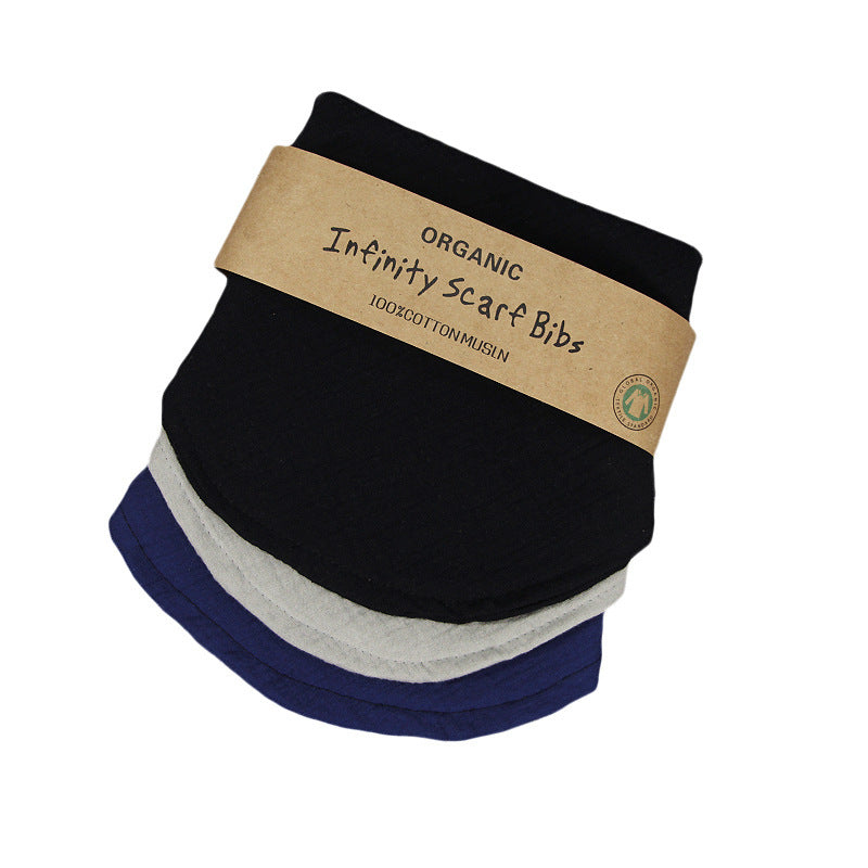 Eco-Friendly Organic Cotton Baby Bib - Multi-Use & Stylish