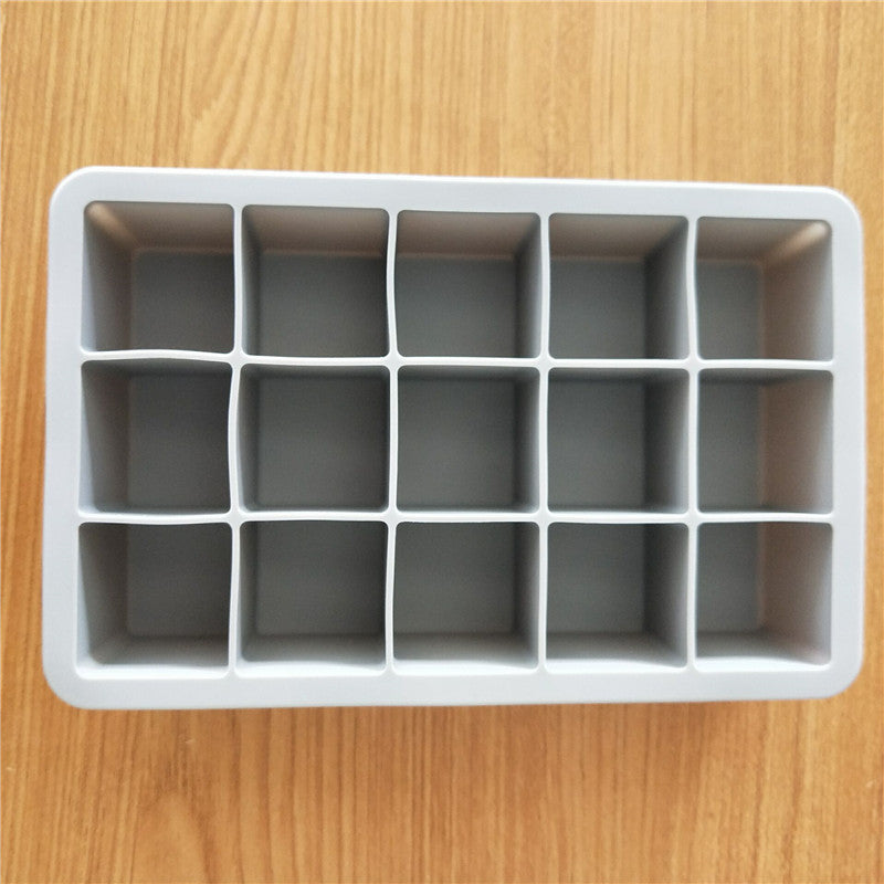 Eco-Friendly Silicone Ice Cube Tray - Durable & Reusable