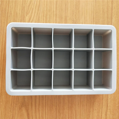 Eco-Friendly Silicone Ice Cube Tray - Durable & Reusable