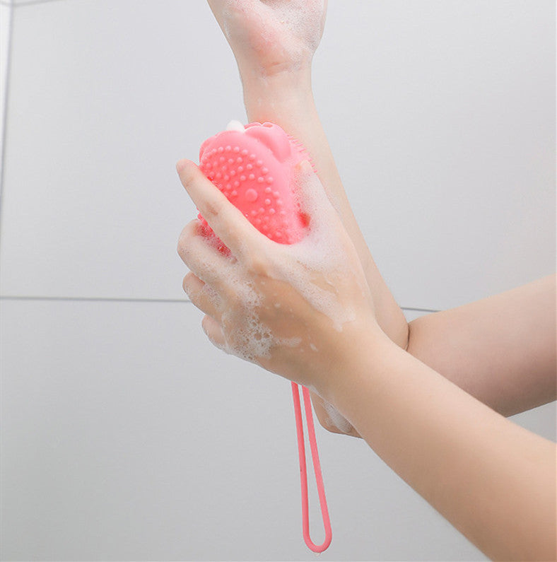 Eco-Friendly Silicone Bath Scrubber - Sustainable Body Care
