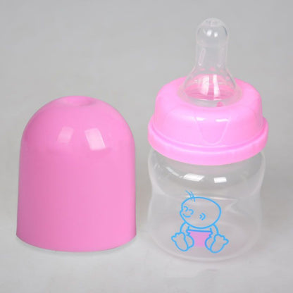 Mini Portable Baby Feeding Bottle - BPA-Free, Anti-Colic, Travel-Ready