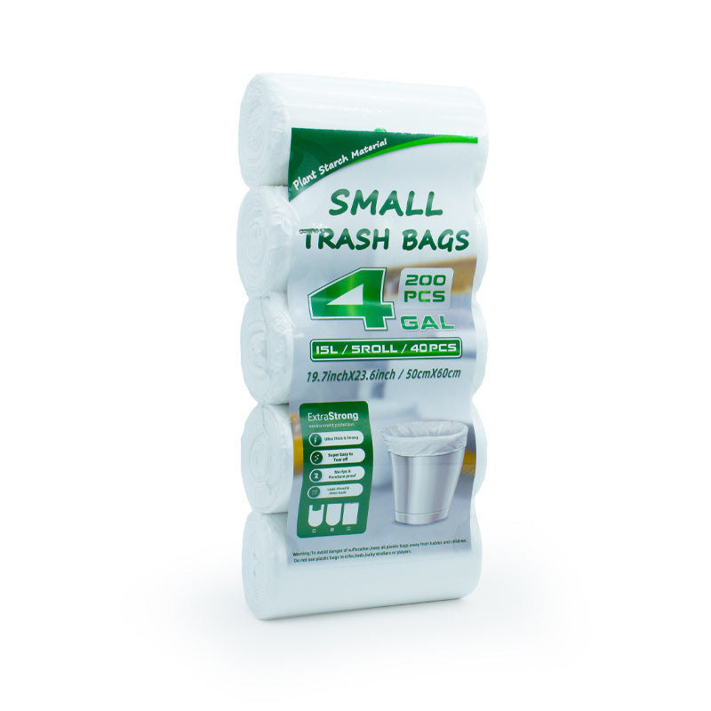Biodegradable Plant Starch Trash Bags - Eco-Friendly Waste Solution