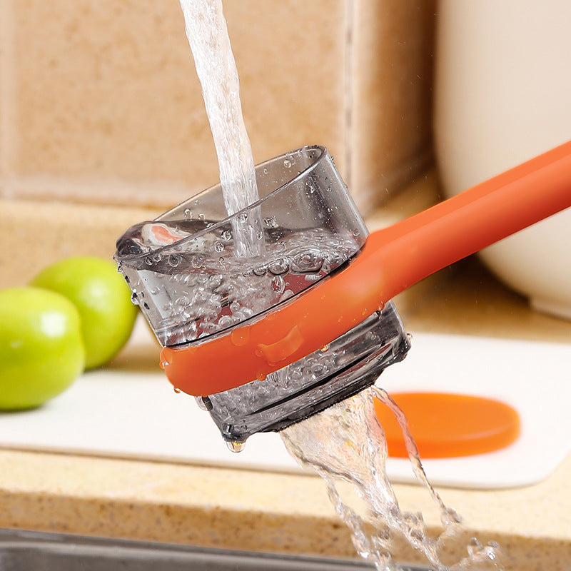 Multi-Functional Kitchen Peeler With Built-In Peel Catcher