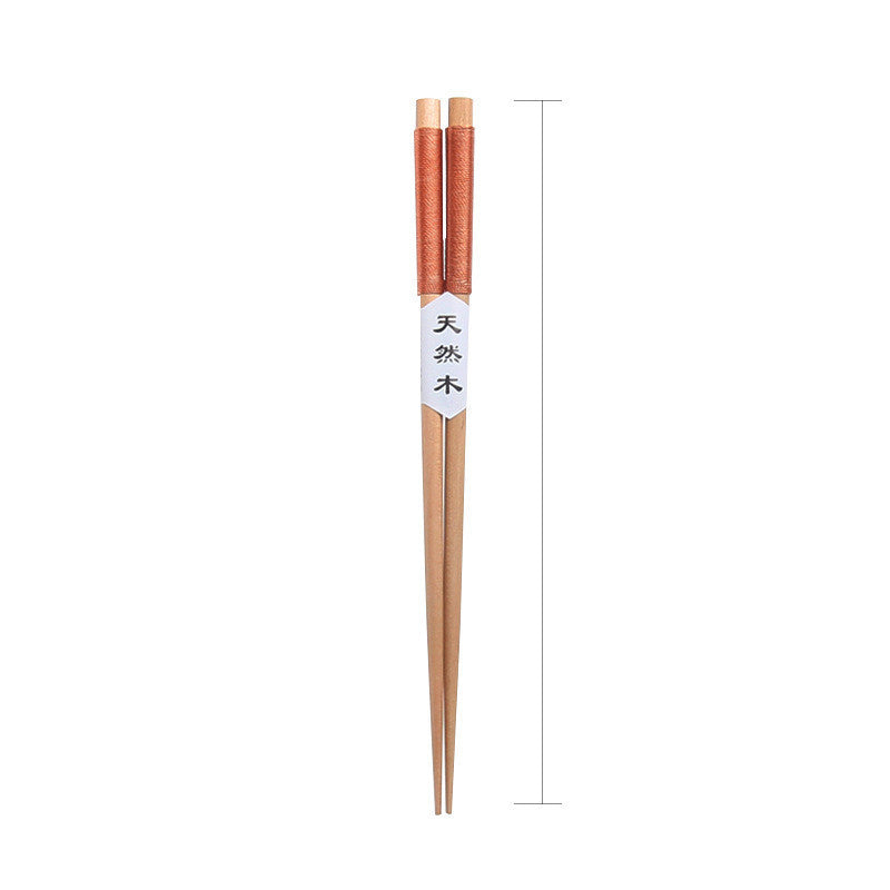 Eco-Friendly Reusable Wooden Chopsticks - Sustainable Dining Utensils