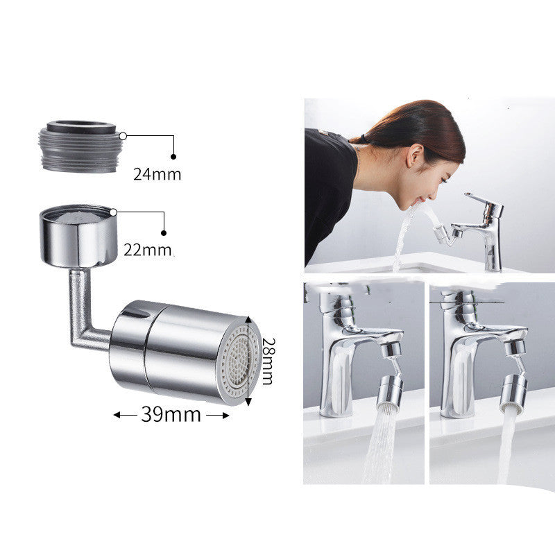 Eco-Friendly Rotatable Faucet Aerator for Water Savings