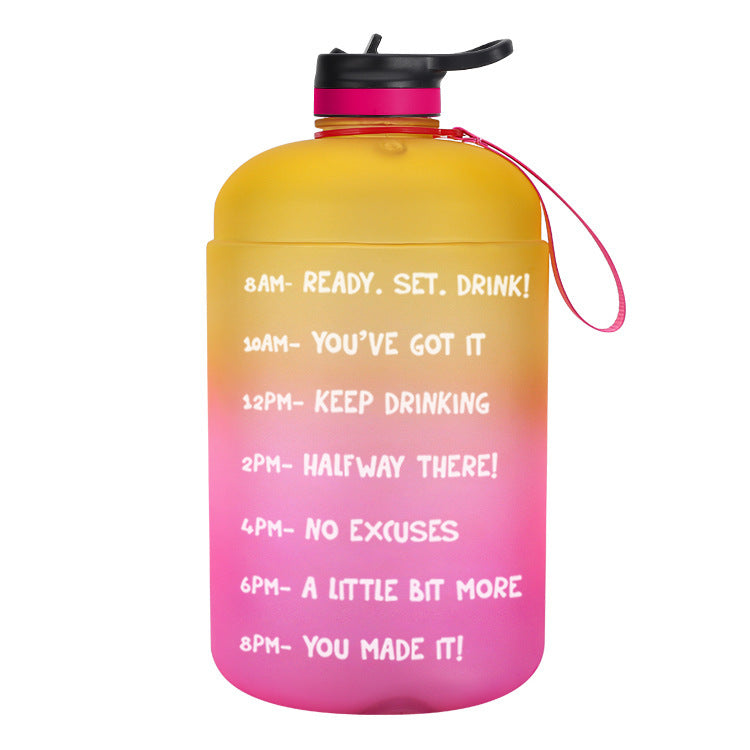 Eco-Friendly Gallon Water Bottle with Straw