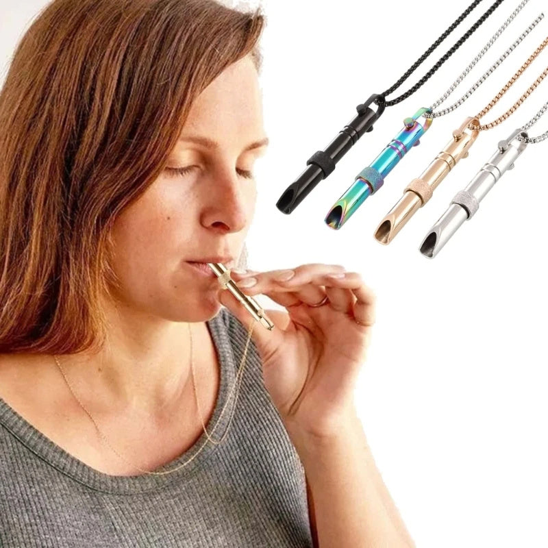 Mindfulness Breathing Necklace for Couples