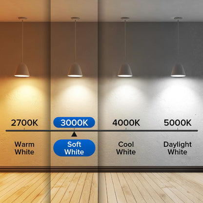Eco-Friendly 60W Equivalent LED A15 Light Bulbs - 900 Lumens