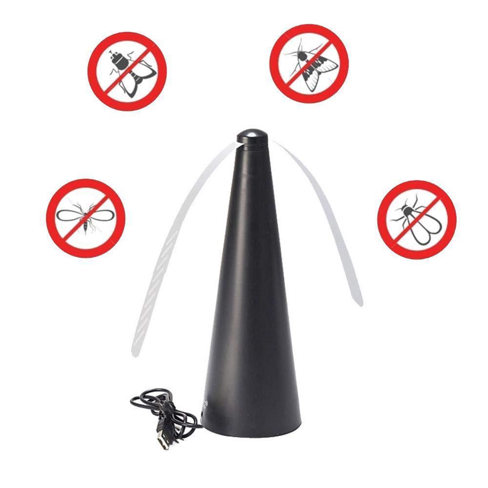 Whisper-Quiet USB Rechargeable Fly-Repellent Fan for Eco-Friendly Pest Control