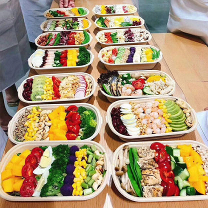 Eco-Friendly Biodegradable Soap Dishes - Beige Rectangular & Oval