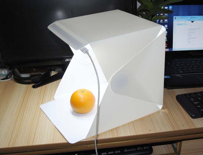 Portable Photo Studio Light Box with Multi-Colored Backdrops