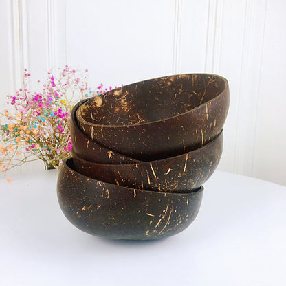Eco-Friendly Coconut Shell Bowl - Sustainable, Natural, Zero-Waste