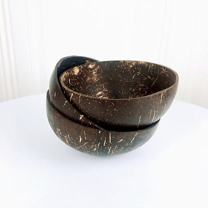 Eco-Friendly Coconut Shell Bowl - Sustainable, Natural, Zero-Waste