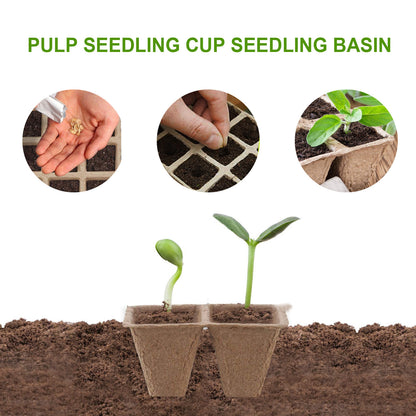Biodegradable Pulp Seedling Tray for Eco-Friendly Gardening
