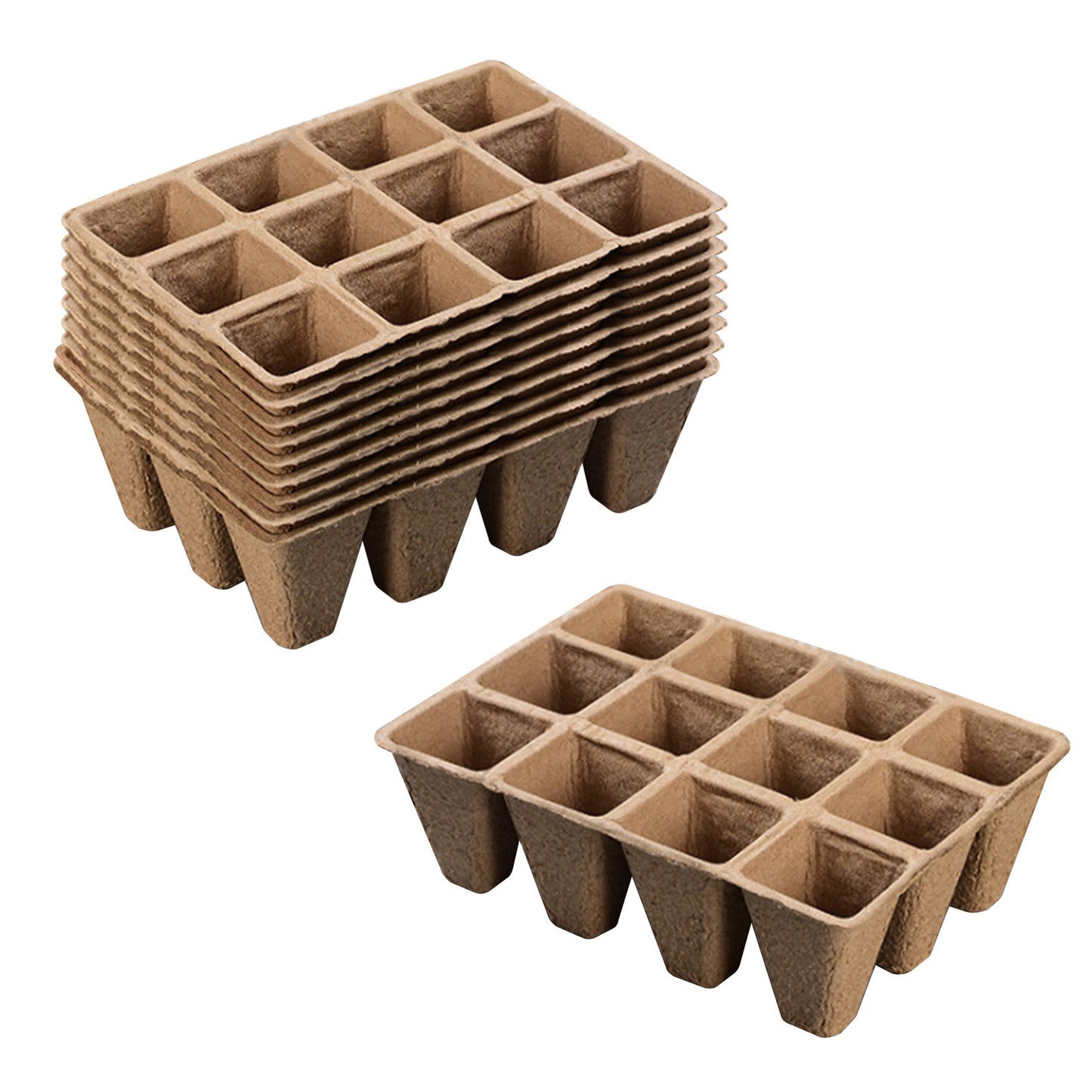 Biodegradable Pulp Seedling Tray for Eco-Friendly Gardening