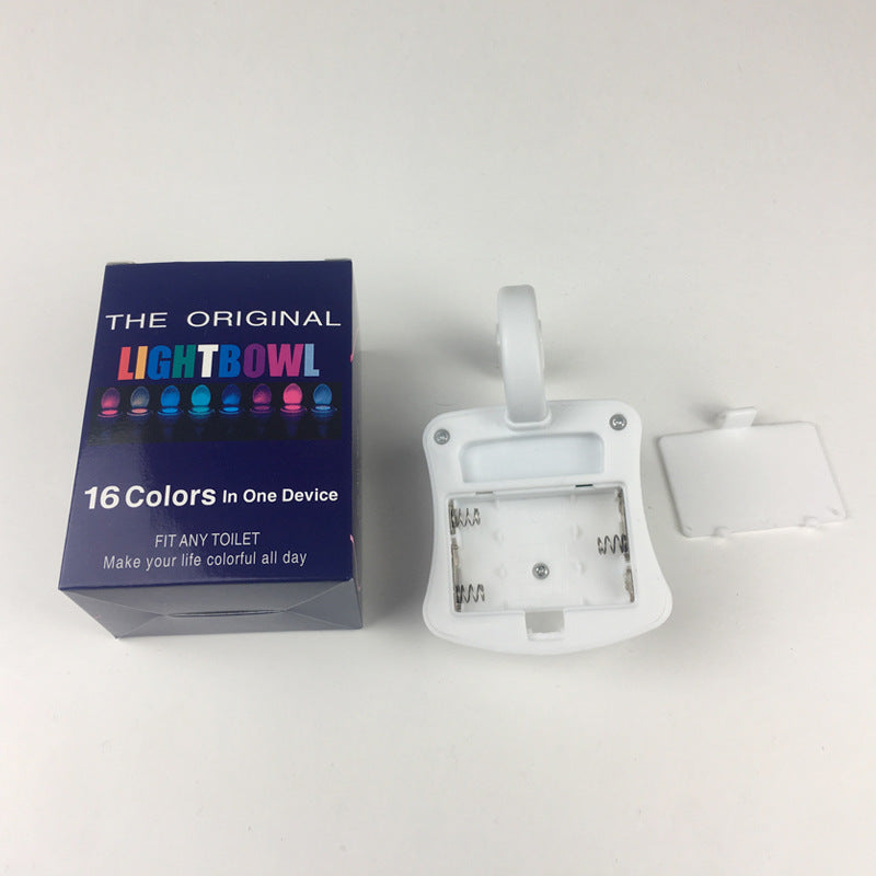 Eco-Friendly LED Toilet Night Light Attachment