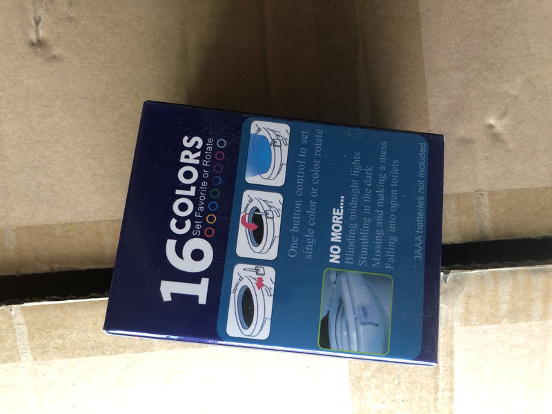 Eco-Friendly LED Toilet Night Light Attachment