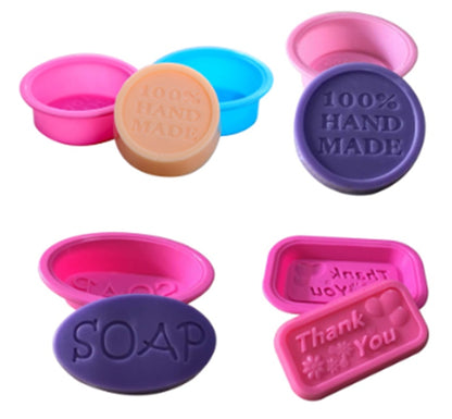Eco-Friendly Silicone Soap Mold - Reusable Circular Design
