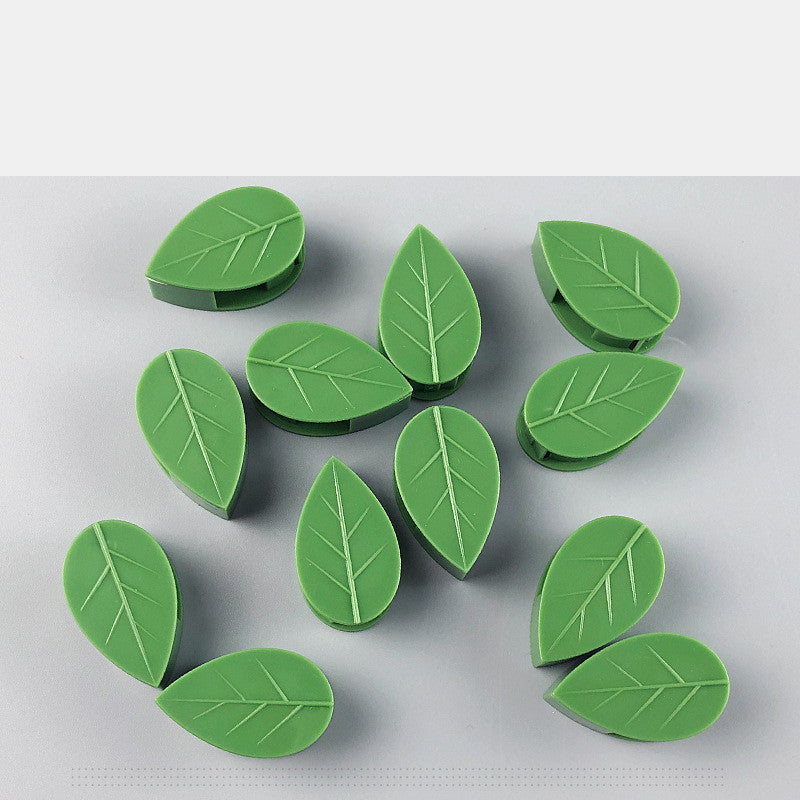 Eco-Friendly Leaf-Shaped Biodegradable Plant Clips
