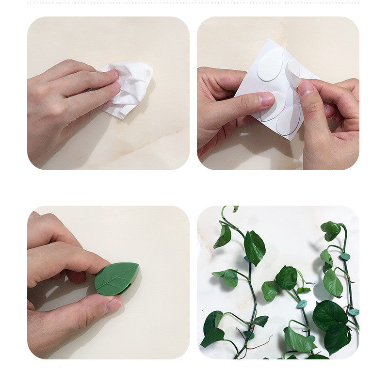 Eco-Friendly Leaf-Shaped Biodegradable Plant Clips