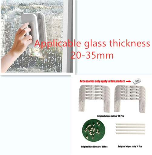 Magnetic Window Cleaner - Eco-Friendly, Reusable, Energy-Free Cleaning Tool