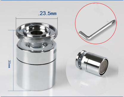 Eco-Friendly Water-Saving Faucet Aerator with Copper Adapter