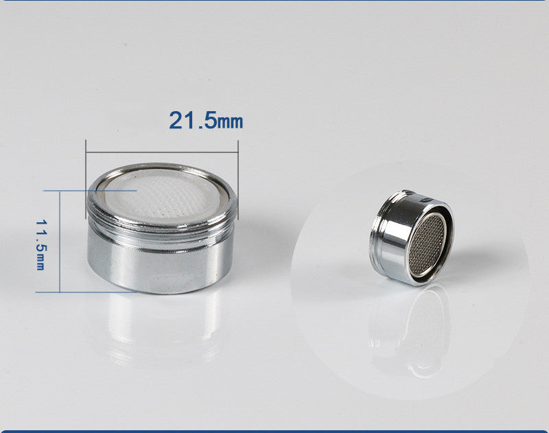 Eco-Friendly Water-Saving Faucet Aerator with Copper Adapter
