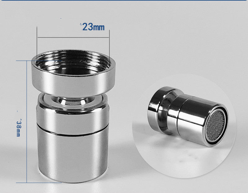 Eco-Friendly Water-Saving Faucet Aerator with Copper Adapter