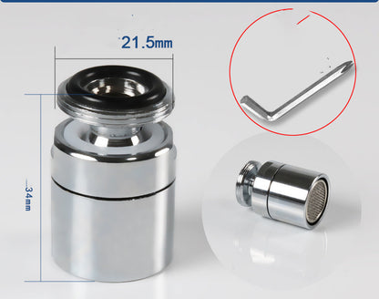 Eco-Friendly Water-Saving Faucet Aerator with Copper Adapter