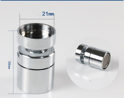 Eco-Friendly Water-Saving Faucet Aerator with Copper Adapter