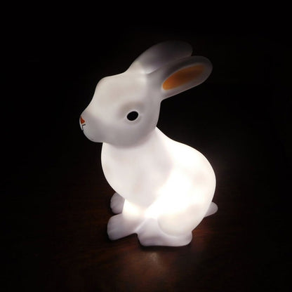 Eco-Friendly Rabbit Night Light - Energy-Efficient LED for Relaxation