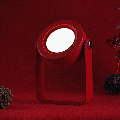 Eco-Friendly Portable Lantern with Wooden Accents