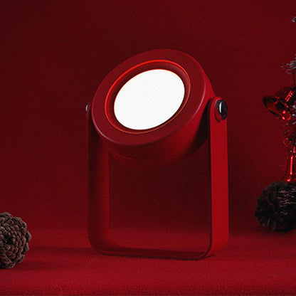 Eco-Friendly Portable Lantern with Wooden Accents