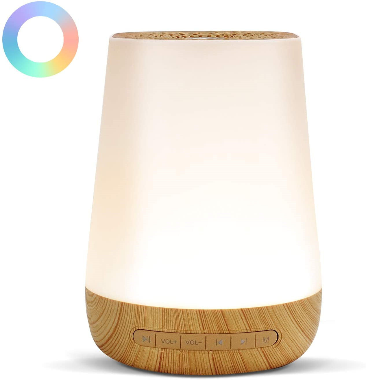 Colorful White Noise Sleep Machine with Touch Light