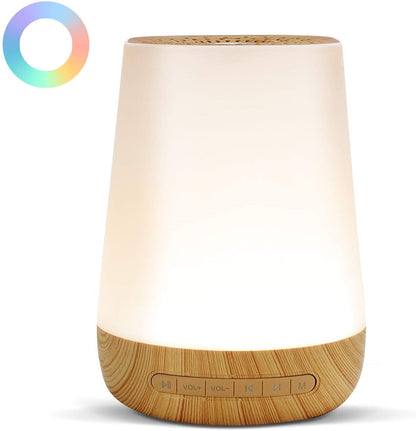 Colorful White Noise Sleep Machine with Touch Light