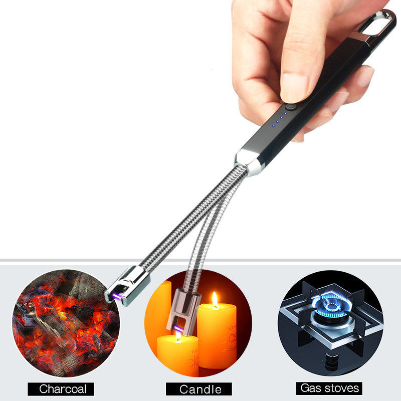 Rechargeable Eco-Friendly Electric Arc Lighter with Flexible Neck