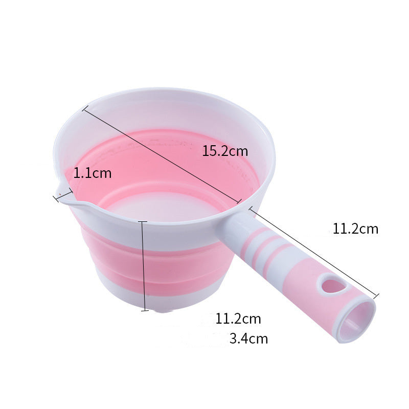 Eco-Friendly Collapsible Water Scoop for Camping