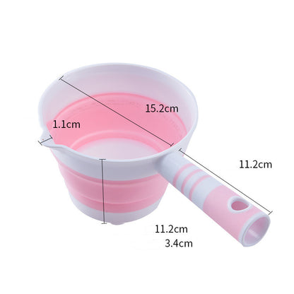 Eco-Friendly Collapsible Water Scoop for Camping