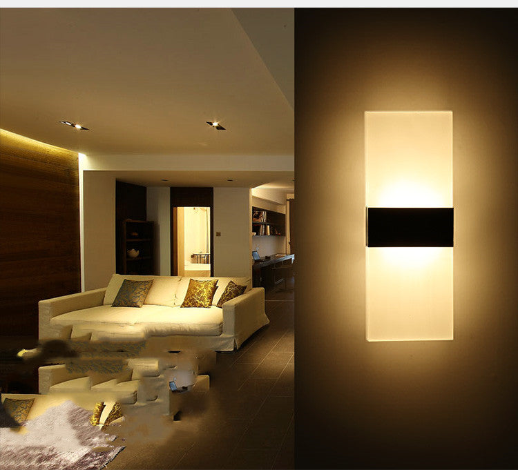 Eco-Friendly Rechargeable Touch Dimming Wall Lamp