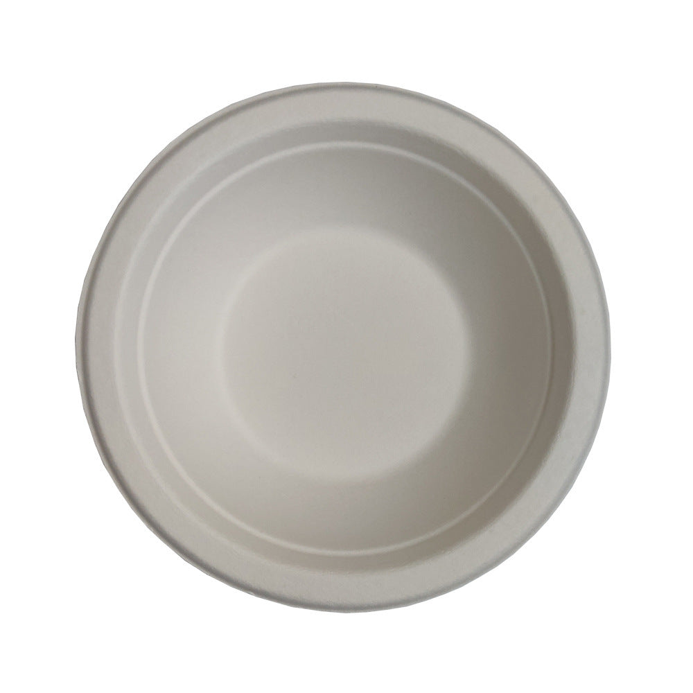 Eco-Friendly Biodegradable Sugar Cane Bamboo Pulp Soup Bowl