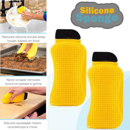 Eco-Friendly Silicone Scrubber for Sustainable Cleaning