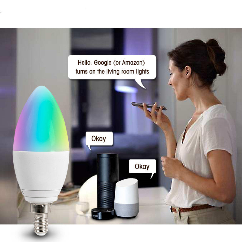 Multicolor WiFi Smart LED Candle Light