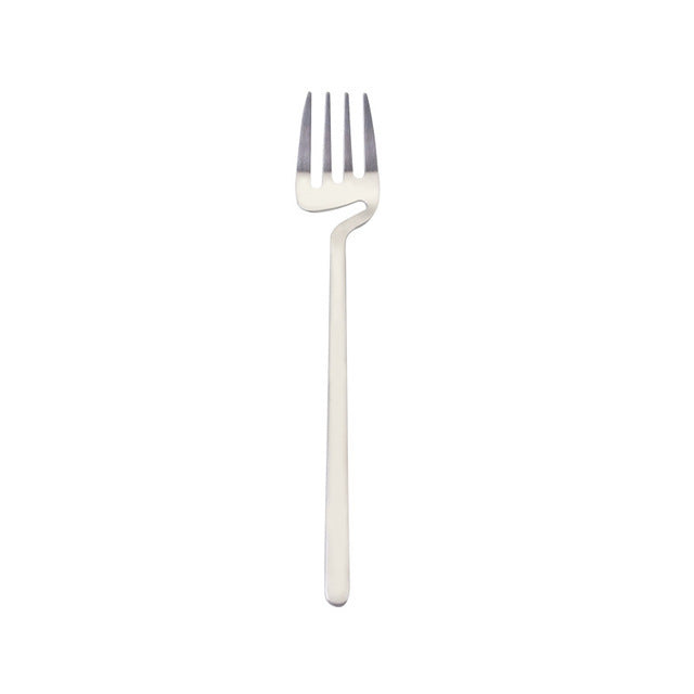 Eco-friendly stainless steel fork with four tines