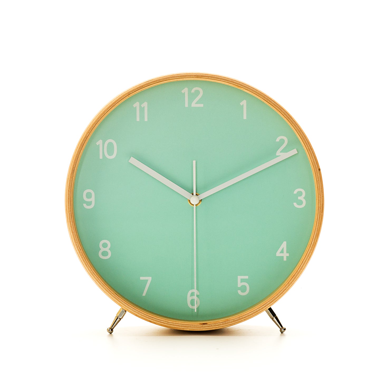 Eco-Friendly Minimalist Wood Quartz Table Clock