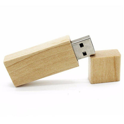 Eco-Friendly Bamboo USB Flash Drive - Sustainable Storage Solution