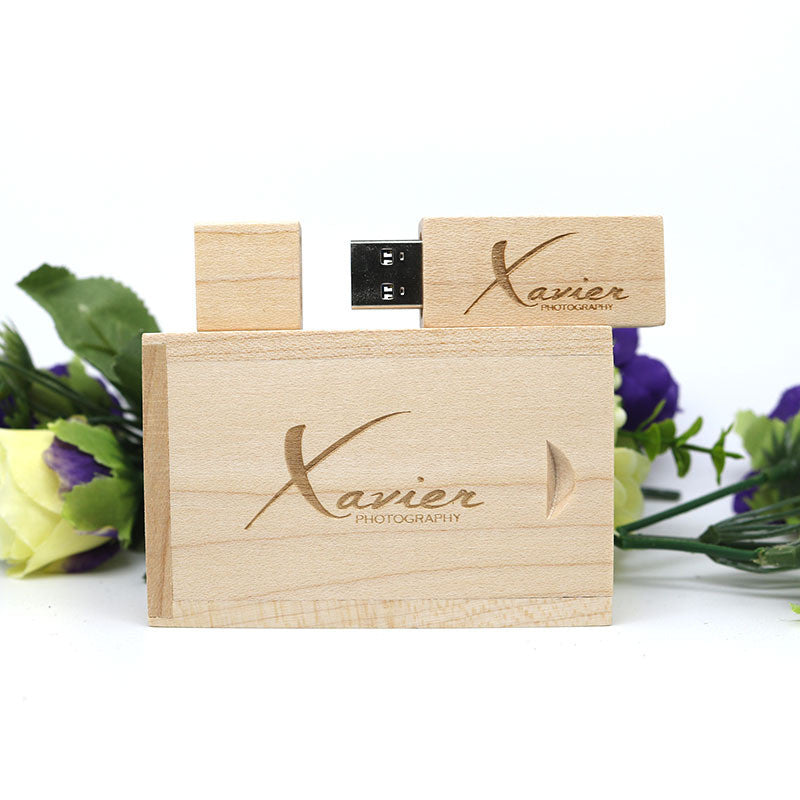 Eco-Friendly Bamboo USB Flash Drive - Sustainable Storage Solution